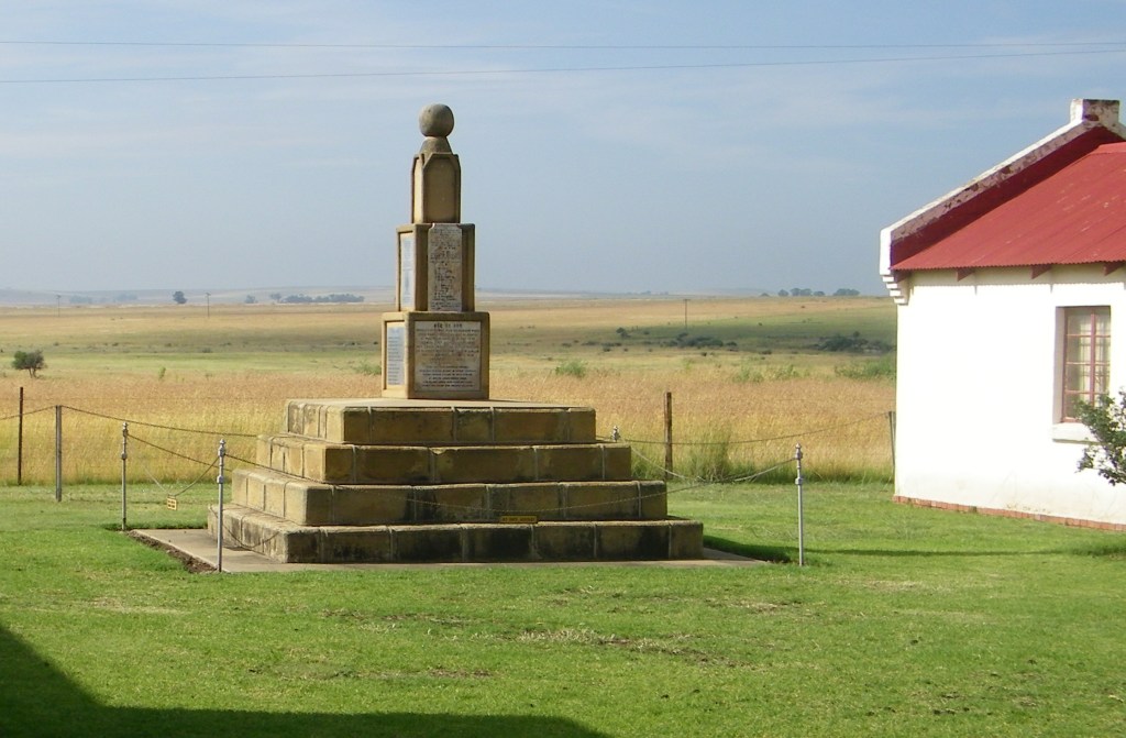 Vegkop old monument